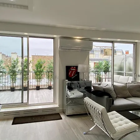 Apartment Sublime Terrasse Vue Tour Eiffel & Arc De Triomphe 16e *